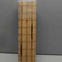 LazBlinds No Tools No Drill Cordless Bamboo Roman Shades, Light Filtering Window Treatment, Roll Up Bamboo Blinds for Windows 20'' W x 64'' H, Dali Native