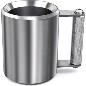 Mug,22LB/ 10KG Stainless Steel Cup,Super Dumbbell Fitness Sports Mug,Gym Exercise Coffee Lover Gift
