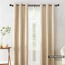 Double Curtain Rods 72-144 for Window, Heavy Duty Telescoping Rod 1-Inch Front and 5/8 Inch Back with Aluminum Alloy Brackets, Adjustable Double Drapery Rod with Classic Finials, Matte Black