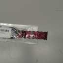 VIQIV Bling Bands for Apple Watch 40mm 44mm Iwatch Series 4 3 2 1, Diamond Rhinestone Stainless Steel Metal Bracelet Wristband Strap for Women (40/41mm (Small Fit Wrist 5.9 - 6.3 inch), Red)