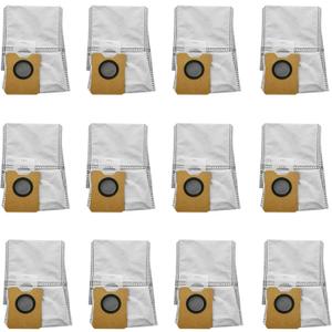 12 pcs Dust Bags Compatible with eufy Omni C20 / C10 Robot Vacuum, Vacuum cleaner accessories Vacuum bags