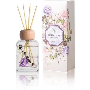 Reed Diffuser Set, 3.4 fl oz - Elegant Home Fragrance with Sticks - Long-Lasting Scented Oil Reed Diffuser for Bedroom, Bathroom Shelf Decor & Office (Dusty Lilac)