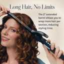 Bio Ionic Long Barrel Curling Iron with Moisture Heat Technology & NanoIonic MX Versatile Curling Wand - Multiple Barrel Sizes for Tight, Classic, Loose & Soft Curls