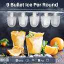 Countertop Ice Maker, Portable Ice Maker with Self-Cleaning, 26Lbs/24Hrs, 9 Cubes in 8 Mins, One-Click Operation, Compact Ice Makers Countertop with Ice Scoop/Basket for Home/Kitchen/Office/Bar, Black