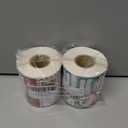 2 x CAKKVDE 500 PCS Christmas Gift Tags Christmas Santa Claus Stickers Self Adhesive Cartoon Christmas Tag Christmas Festival Holiday DecorNew