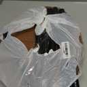 Small Round Side Table - 3-Tier Oval Accent Table for Small Spaces, Rustic Wood and Metal Couch End Table, Nightstand for Bedroom or End Table Living Room, Easy to Assemble, Rustic Walnut (1-Pack)