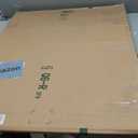 Large Acrylic Calendar for Wall, 24" X 16" Golden Clear Acrylic Wall Calendar, Clear Wet & Dry Erase Calendar Hanging Frameless Monthly Planner for Office, Home or School, 2 Markers