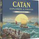 CATAN Explorers & Pirates Board Game Expansion (6th Edition) Embark on New Adventures, Strategy Game for Kids & Adults, Ages 12+, 3-4 Players, 90 Minute Playtime, Made by Catan Studio