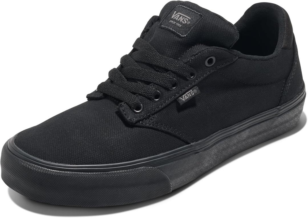 Vans Men's Atwood Deluxe Shoe (11.5, Black/Black)