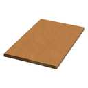 Box USA Double Wall Corrugated Cardboard Sheets, 24" x 48", Kraft (Pack of 5), (BSP2448DW)