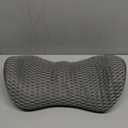 Lumbar Support Pillow for Office Chair, Memory Foam Lumbar Pillow for Lower Back Pain Relief (Grey) 