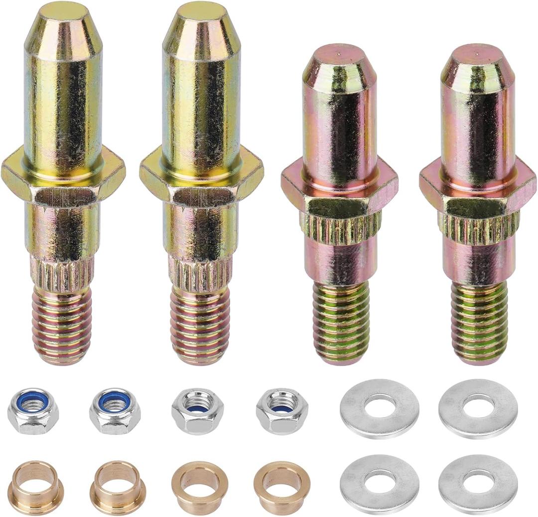 Complete Door Hinge Pin and Bushing Repair Kit Compatible with 1999-2007 GMC Sierra, Chevrolet Silverado, Avalanche, Suburban, Tahoe, and Cadillac Escalade  Replaces 38453, 19299324, 89025540