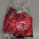 Riceshoot Red Valentines Bow Set Decor, 16''x 32'' Big Bow Tree Topper and 24 Pcs 5''x7'' Valentines Ribbon Twist Tie for Tree Birthday Wedding Holiday Wreath Gift Wall Backdrop Decor