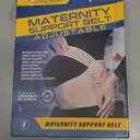 ChongErfei Maternity Belt, Pregnancy 3 in 1 Support Belt for Back/Pelvic/Hip Pain, Maternity Band Belly Support for Pregnancy Belly Support Band (S: Fit Ab 31.5"-43.3", Beige)