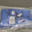 6 Pcs Reusable Grocery Bags Handled Foldable Grocery Waterproof Plastic Shopping Tote Bags 10.6x10.6x7.2 in for Groceries Laundry Beach PP Material Easy to Clean