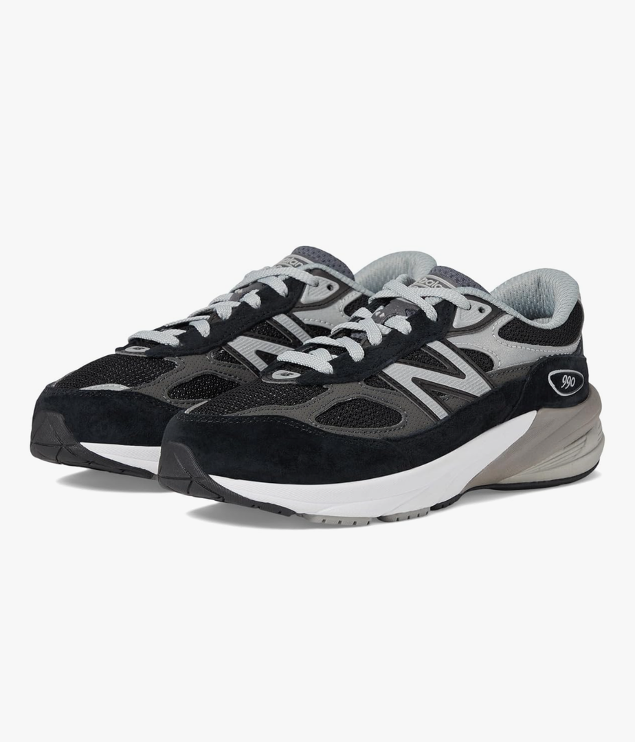 New Balance Kids' 990 V6 Lace-up Sneaker Size 10