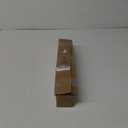 Gold Curtain Rods for Windows 18 to 42 Inch(1.5-3.5 Feet),1" Diameter Drapery Rods with Modern Style End Cap Finials, Size:18-42 Inch, Brass