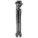 Manfrotto 290 Xtra Aluminum 3-Section Tripod (MT290XTA3US) Black