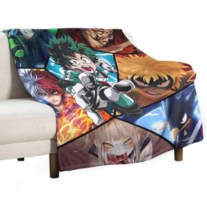 Throw Blankets Cozy Soft Lightweight Microfiber Throws Printed Flannel Blanket Bed Blanket for Home Decoration 40 * 50in