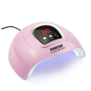 UV LED Nail Lamp 54W, Professional Nail Dryer Gel Polish Light, UV Light with 3 Timer Setting, Curing Gel LED Dryer, Art Tools with Automatic Sensor, LCD Display