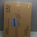 Dog Gates for Doorways Stairs, Foldable Freestanding Pet Gate, Dog Fences Indoor, Bamboo Dog Gates (Natural, 18-55" Wide) (3 Panel - 55 inches Wide)