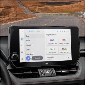 for 2025 Toyota RAV4 Screen Protector for 2023-2025 RAV4 Limited/TRD Off-Road RAV4 Prime XSE 10.5" Touchscreen for 2025 RAV4 Hybrid Accessories Anti Glare Tempered Glass Film (RAV4 10.5-In Matte)