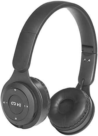ILIVE Bluetooth Headphones,Noise Cancelling HiFi Ergonomic Wireless Heavy Bass Headset,Adjustable Bluetooth-Compatible Headphone for Gaming Android iOS Black