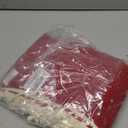 YZJZEDS Linen Tablecloth with Tassels, Farmhouse Style Burgundy Tablecloth, Water Resistant Burlap Tablecloths for Square Table, 52x52 Inch Burgundy