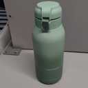 Momcozy Portable Milk Warmer for Travel  Dual Heating Modes for Breast Milk & Water, Portable Bottle Warmer with Fast Heating & Long Battery Life, 17 Ounces Large Capacity to Meet Your All-Day Needs (Green)