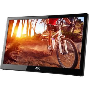 AOC e1659Fwu 16-Inch Ultra Slim 1366x768 Res 200 cd/m2 Brightness USB 3.0-Powered Portable LED Monitor 