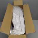 Feather Down Throw Pillow Inserts 20 x 20, Set of 2, 100% Organic Cotton Shell, Soft Decorative Square Pillows Insert for Living Room Sofa, Couch, or Bed (White)