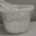 WTXHOP 5 Pack 12 Inch Large Clear Nursery Pots with Drainage Hole, Plastic Plant Pots for Seedlings Flowers Vegetable, Indoor Outdoor Gardening, Used as Liners Inside Decorative Pots (12 Inch)