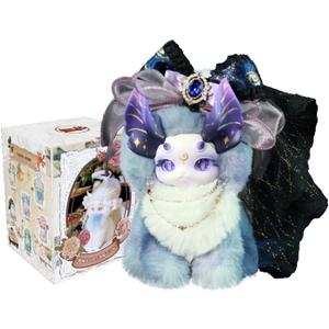 CALEMBOU Plush Doll Blind Box, Tutulong Fantasy Creatures Series Vinyl Plush Mystery Toys, Kawaii 1 of 6 Possible Stuffed Dolls Soft Anime Plushies Christmas Birthday for Girls (Magic Academy Series)