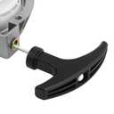 PRO BAT Aluminum Alloy Easy Recoil Pull Start Starter for 47cc 49cc Mini Moto Chopper ATV Quad Dirt Pocket Bike Scooter 2 Stroke Silver