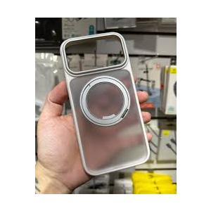 TOCOL for 17 Pro Max Case, Full Camera Protection, Built-in Magnetic Ring, Compatible with Magsafe Charger, Translucent Matte Phone Case for 17 ProMax 6.9 inch (White)