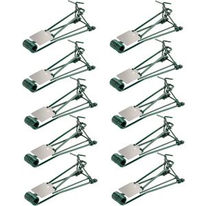 10 Pack Gopher Traps - Reusable Metal Gopher Trap, Easy Set Weather Proof Mole Vole Trap for Lawn Garden Farm Outdoor, Mole Traps