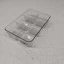 iDesign Clear Tea Bag & Sugar Packet Organizer for Drawer, Cabinet or Kitchen Countertop