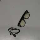 AI Smart Bluetooth Glasses, Bluetooth 5.4, Open-Ear Translation Sunglasses with 144 Languages & Accents, Polarized UV400 Lenses for Daily Travel Business Outdoor Sports (Black Frame Transpraent Lens)