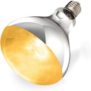 REPTI ZOO 125W Reptile Heat Lamp - Full Spectrum UVA UVB Sun Lamp - Self-Ballasted Vapor Basking Spot Lamp/Bulb/Light for Reptiles and Amphibians