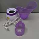 Facial Steamer Personal Steam Inhaler Sauna Facial Steamer Hot Mist Moisturizing Beauty Instrument Rejuvenate and Hydrate Your Skin (Purple)