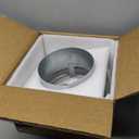 VIVOHOME 8" Cone Top Chimney Cap with Screen, Round Roof Rain Chimney Cover, Galvanized Steel Fireplace Exhaust Cap, Adjustable Roof Cap for Vent
