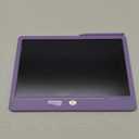 FLUESTON LCD Writing Tablet, Doodle Board Toys Gifts for 3-8 Year Old Girls Boys, 12 Inch Colorful Electronic Board Drawing Pad for Kids, Gifts for Toddler Educational Learning Travel Birthday, Purple