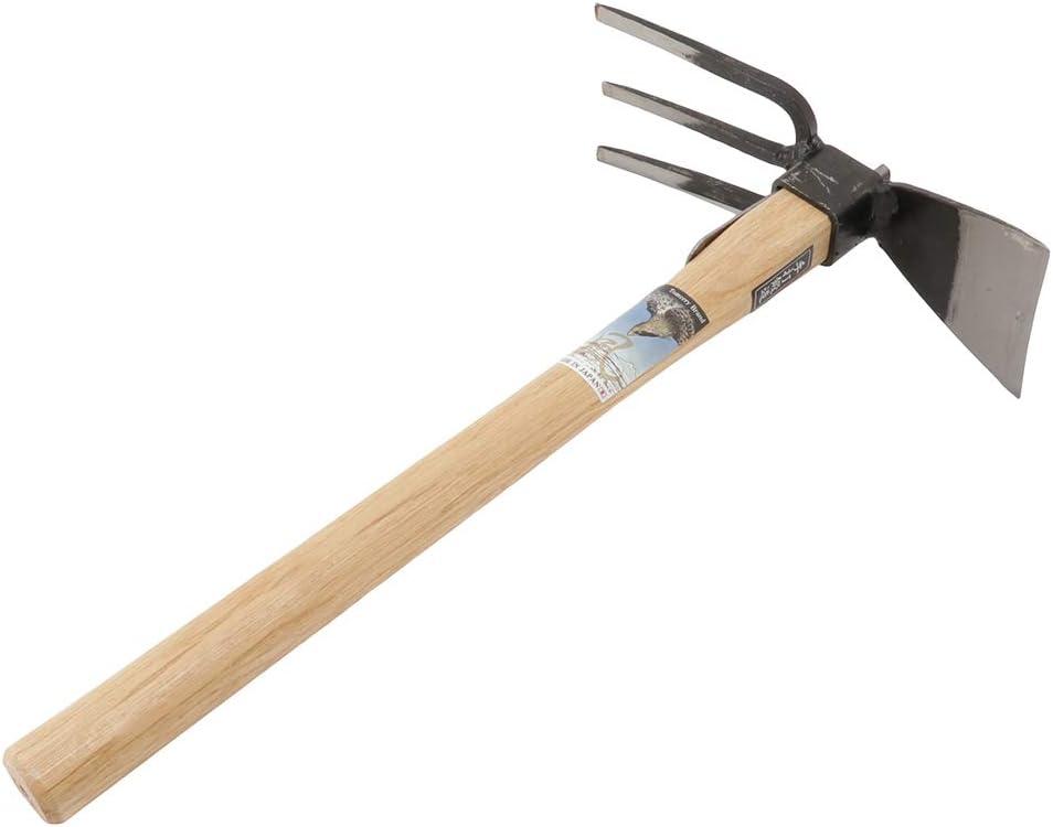 Japanese Craftsmanship Garden Hoe and Cultivator Hand Tiller Made in Japan Traditional Craftsmanship