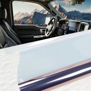 Anasido Chameleon Window Tint Film 20inch x 20FT 20% 35% 50% 60% 70% VLT Two Ply Nano Ceramic Chameleon Windonw Films UV99% Glass Tinting for Car and Home (RED70%)