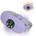 HOTBAG Heating Pad for Period Cramps Portable Cordless 3S Fast Period Heating Pad Cramp Relief with 3 Heat Levels and 3 Massage Modes Menstrual Electric Waist Wrap Belt for Pain Relief Gifts for Her