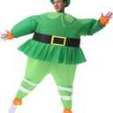 Inflatable Leprechaun Costume for Adults St. Patrick Day Costume Leprechaun Blow up Suit Inflatable Costume