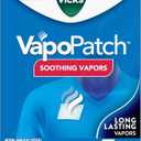 Vicks VapoPatch, Wearable Mess-Free Aroma Patch, Soothing & Comforting Non-Medicated Vicks Vapors, for Adults & Children Ages 6+, 5ct