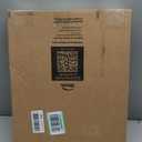 Mayfair Bennett Toilet Seat with Chrome Hinges, Slow Close Wood Seat, Secure Metal Hinges, Easy Install, Made in USA, Round, White