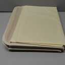 TYEERS Collapsible Storage Boxes, Washable Fabric Storage Bins with Lids, 14.9x9.8x9.8 inches, 2 Pack, Beige