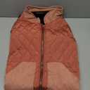 Mosucoirl Warm Dog Coats Pet Clothes, Waterproof Dogs Jacket Reflective Pet Outfits Winter Dog Cold Weather Coat Cozy Snow Jackets Vest, 2XL, Pink